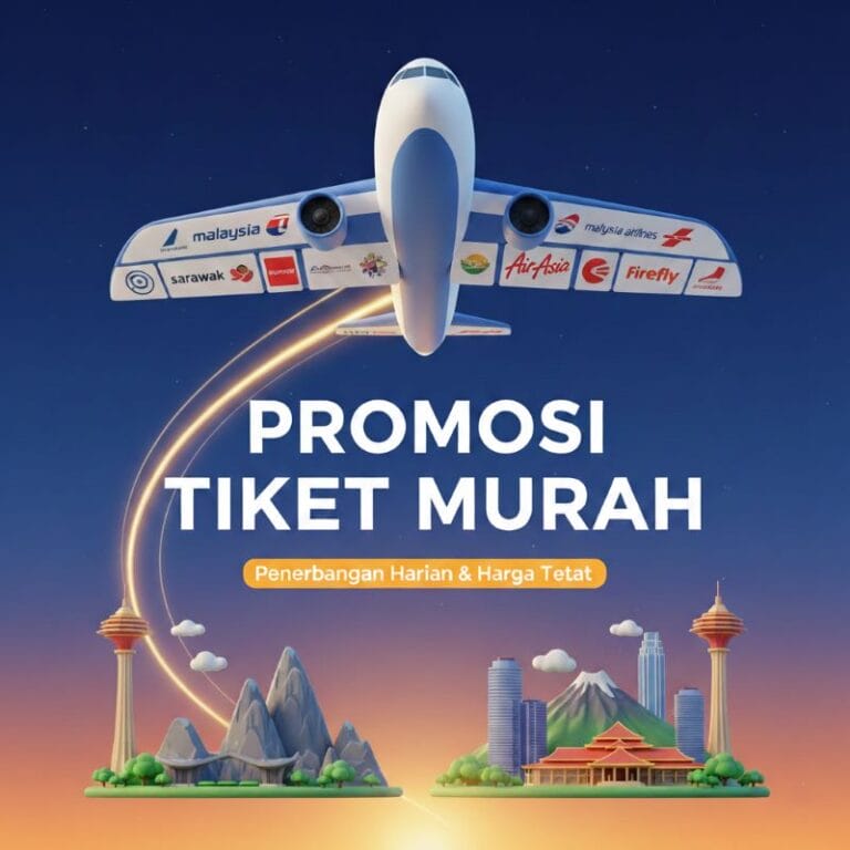Promosi Tiket Murah 12 Feb 2026: Tambang Tetap ke Sarawak/Sabah & Diskaun MH 30%!